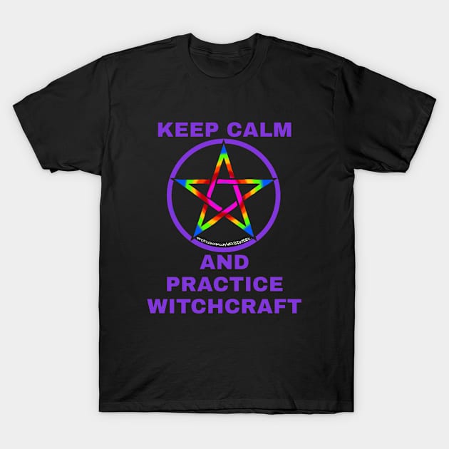 Practice Witchcraft T-Shirt by Wicked9mm